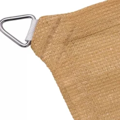FinePRICE Päivänvarjo purje HDPE suorakulmainen 2x4 m beige
