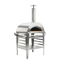 Best GrillSymbol Pizzauuni Pizzo Inox, jalustalla, 100x81x182cm