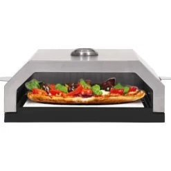Best FinePRICE Pizzauuni keraamisella kivellä kaasu tai hiiligrilliin