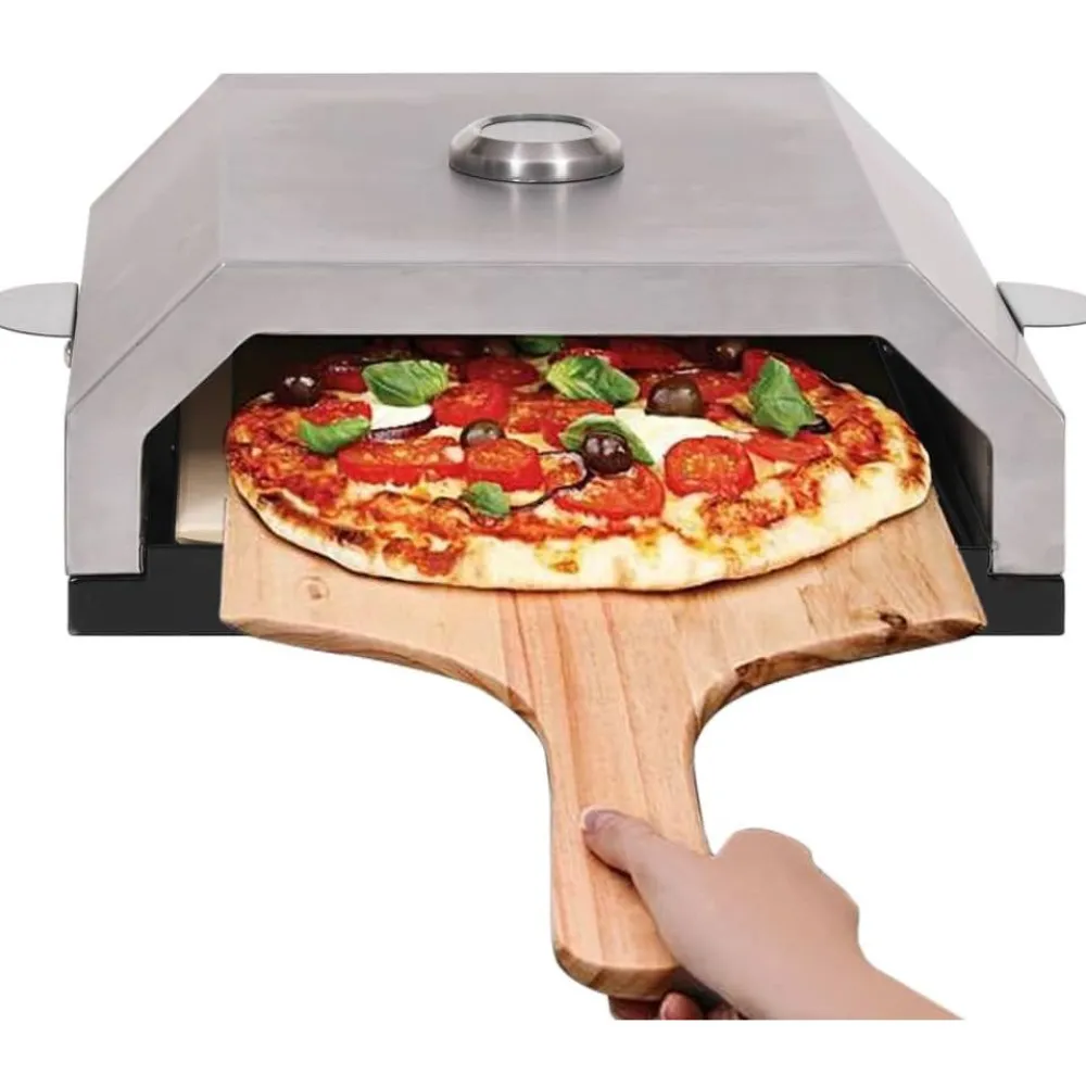 Best FinePRICE Pizzauuni keraamisella kivellä kaasu tai hiiligrilliin