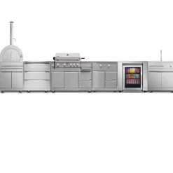 Hot Myoutdoorkitchen Pizzauuni Inox Range, puulämmitteinen, rst