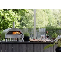 Best Venture Home Pizzauuni Kerang, kaasulämmitteinen, hopea