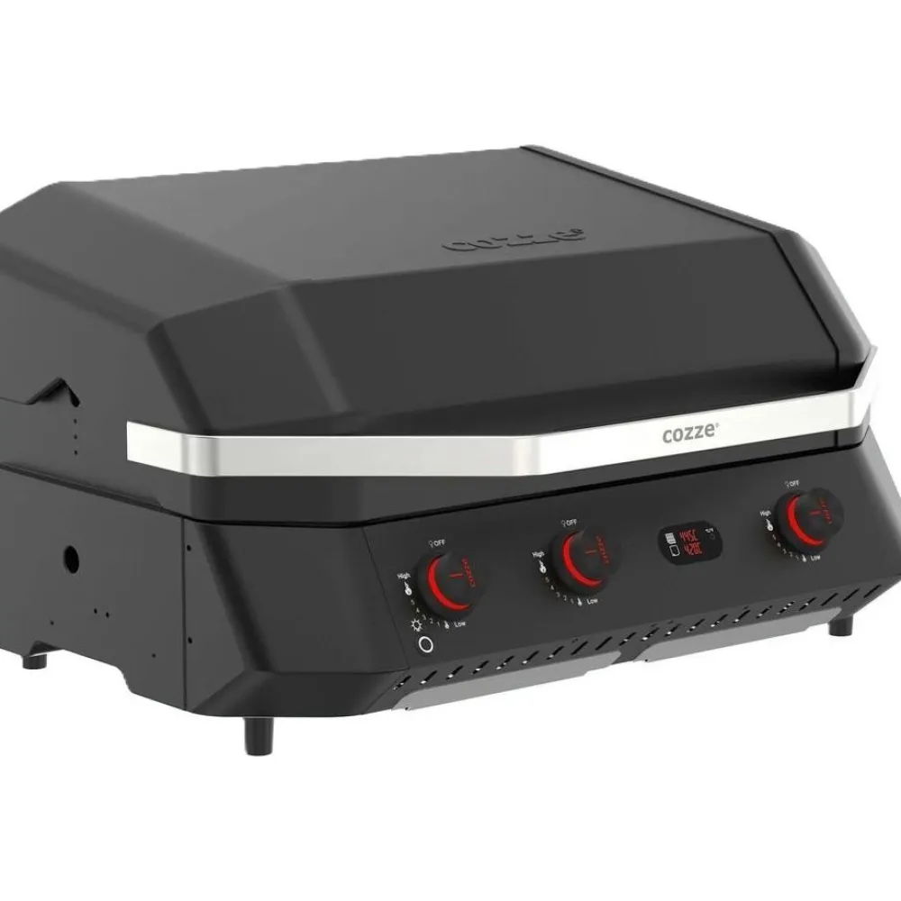 Hot Cozze Plancha ja kaasugrilli G-800 Combo, 3 poltinta