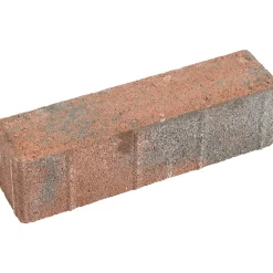 Outlet Betonilaatta Päällystekivi Tikkukivi 278x68x80 mm punamusta