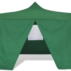 Clearance FinePRICE Pop-up teltta kokoontaitettava seinillä 3x3m vihreä