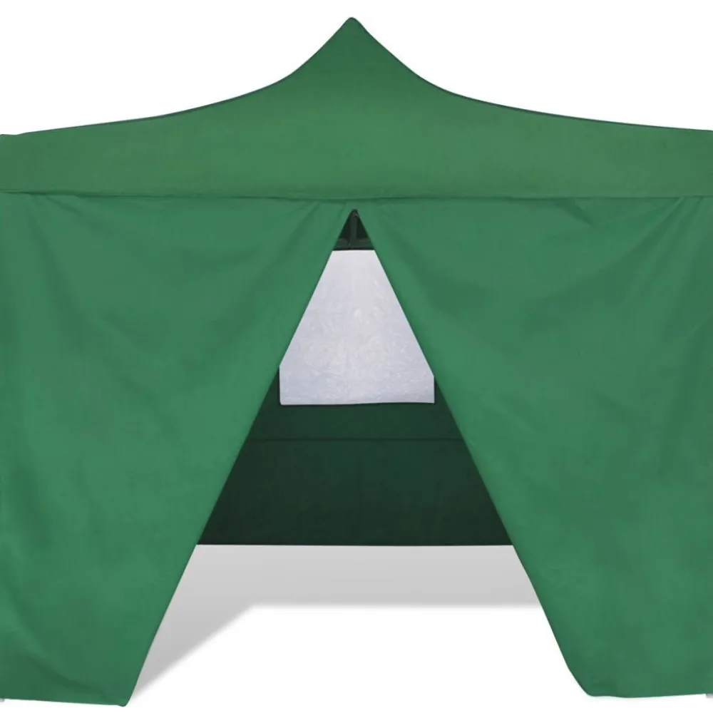 Clearance FinePRICE Pop-up teltta kokoontaitettava seinillä 3x3m vihreä