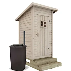 Online Biolan PremiumPuucee-paketti VOL1.1. 1.5m², sis. Miljöökoriste Puucee ja Kompostikäymälä Eco
