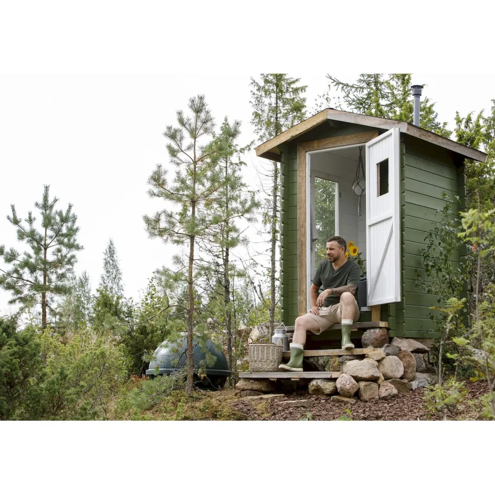 Clearance Kekkilä ProPuucee-paketti 1,7 m² sis. Lillevilla Toilet 13 ja Tehokäymälä 230 l