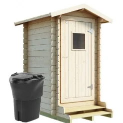 Clearance Kekkilä ProPuucee-paketti 1,7 m² sis. Lillevilla Toilet 13 ja Tehokäymälä 230 l