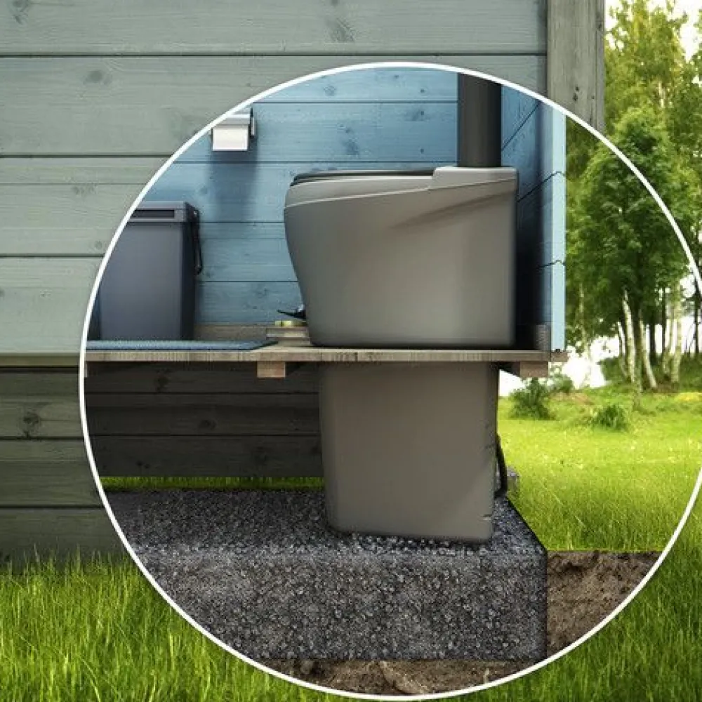 Clearance Kekkilä ProPuucee-paketti 1,7 m² sis. Lillevilla Toilet 13 ja Tehokäymälä 230 l