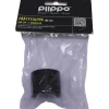 Piippo Päätytulppa Ø 36mm pulverimaalattu musta