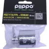Discount Piippo Päätytulppa + rengas Ø 36mm kromattu