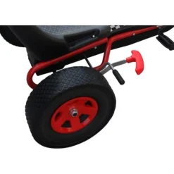 Best FinePRICE Punainen Polkuauto Säädettävällä Istuimella