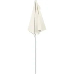 Online FinePRICE Puoliaurinkovarjo tangolla 180x90 cm hiekka