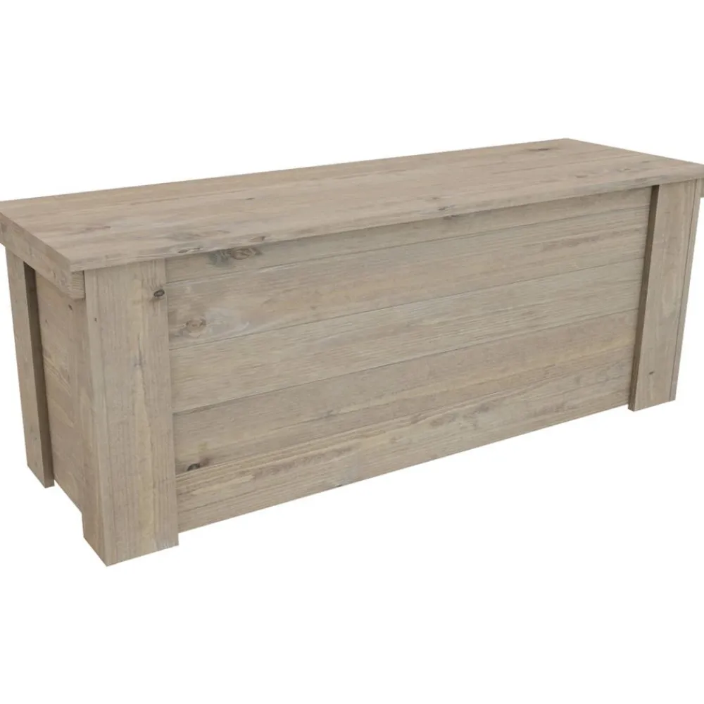 New Miljöökoriste Puuarkku , 120x40x45cm, eri värejä