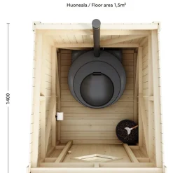 New Luoman Puutuote Puucee Luoman Esikko 1.68m² puuvalmis