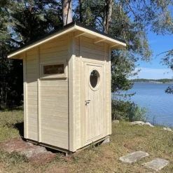 Hot Pikkuvihreä Puucee-paketti 2.25 m² Green Toilet -kompostikäymälällä