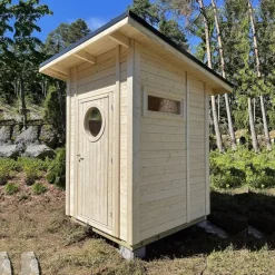 Hot Pikkuvihreä Puucee-paketti 2.25 m² Green Toilet -kompostikäymälällä