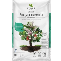 Sale Kekkilä Puu- ja pensasmulta 60 säkkiä x 40 l lava 2400 litraa