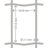 Outlet Hortus Puutarha-aita 5x10cm 1,2x25m galvanoitu