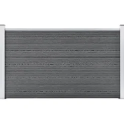 Best FinePRICE Puutarha-aita WPC 180x105 cm harmaa