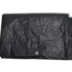 FinePRICE Puutarhahuonekalujen suoja polyrottinki 8 purjerengasta 180 x 140cm