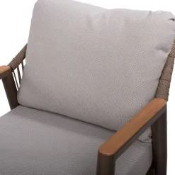 Online Home4you Puutarhakalustesetti DELIA pöytä, sohva ja 2 tuolia, beige