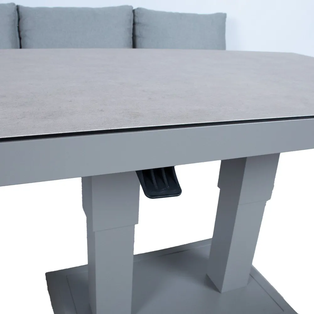 Online Home4you Puutarhakalustesetti RIO 6-osainen, harmahtava, beige