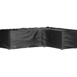 Discount FinePRICE Puutarhakalustesuoja L-muoto 12 purjerengasta 185x185x70 cm