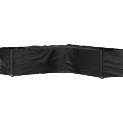 Discount FinePRICE Puutarhakalustesuoja L-muoto 12 purjerengasta 185x185x70 cm