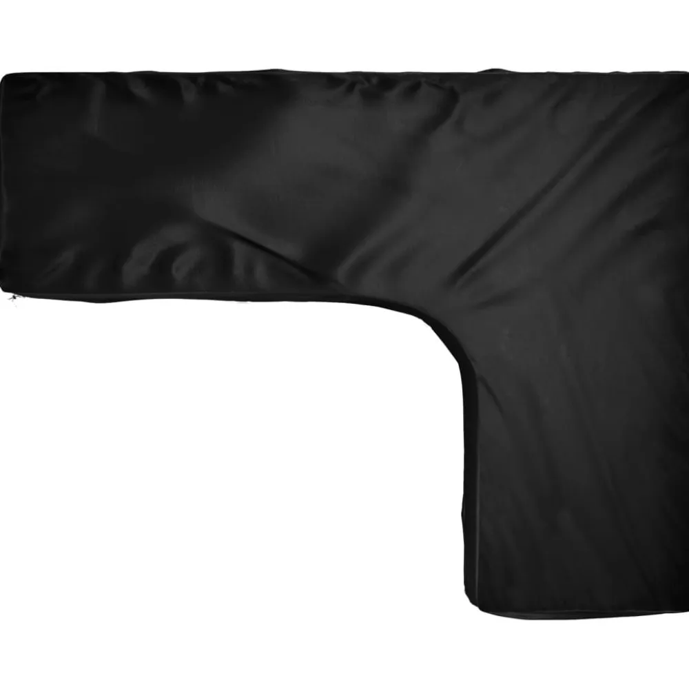 Discount FinePRICE Puutarhakalustesuoja L-muoto 12 purjerengasta 185x185x70 cm