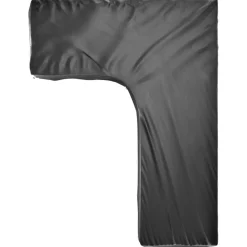 Discount FinePRICE Puutarhakalustesuoja L-muoto 12 purjerengasta 185x185x70 cm