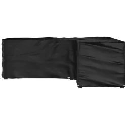 Discount FinePRICE Puutarhakalustesuoja L-muoto 12 purjerengasta 185x185x70 cm