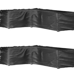 Discount FinePRICE Puutarhakalustesuoja L-muoto 12 purjerengasta 185x185x70 cm