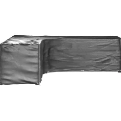 Discount FinePRICE Puutarhakalustesuoja L-muoto 12 purjerengasta 185x185x70 cm