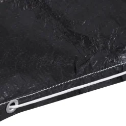 Discount FinePRICE Puutarhakalustesuoja L-muoto 12 purjerengasta 185x185x70 cm