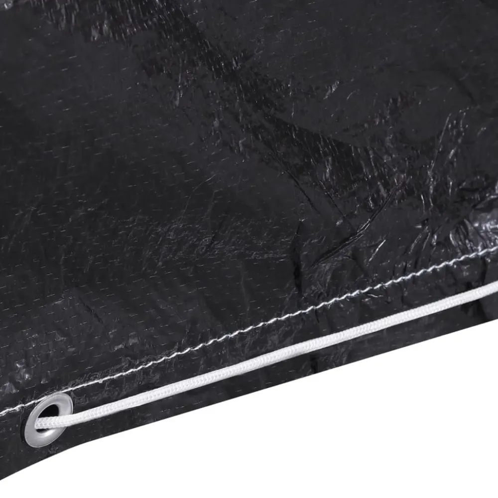 Discount FinePRICE Puutarhakalustesuoja L-muoto 12 purjerengasta 185x185x70 cm