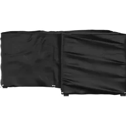 Discount FinePRICE Puutarhakalustesuoja L-muoto 12 purjerengasta 185x185x70 cm