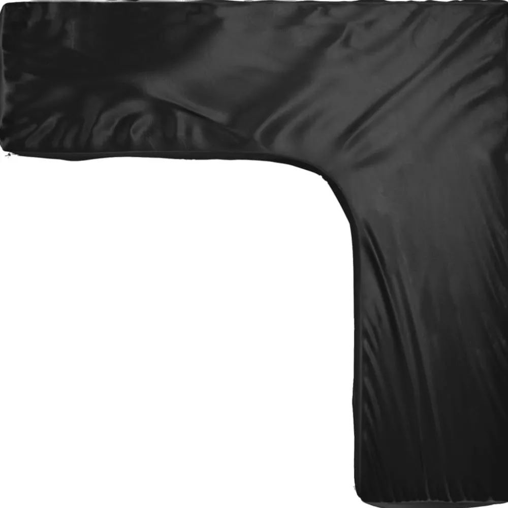 Discount FinePRICE Puutarhakalustesuoja L-muoto 12 purjerengasta 185x185x70 cm