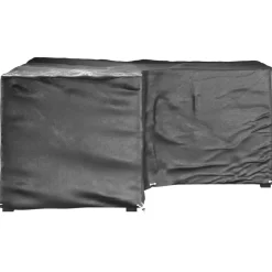 Discount FinePRICE Puutarhakalustesuoja L-muoto 12 purjerengasta 185x185x70 cm