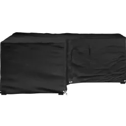 Discount FinePRICE Puutarhakalustesuoja L-muoto 12 purjerengasta 185x185x70 cm