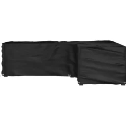 Discount FinePRICE Puutarhakalustesuoja L-muoto 12 purjerengasta 185x185x70 cm