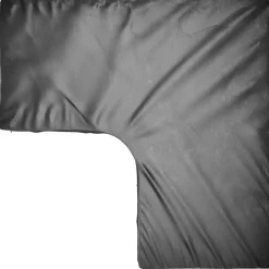 Discount FinePRICE Puutarhakalustesuoja L-muoto 12 purjerengasta 185x185x70 cm
