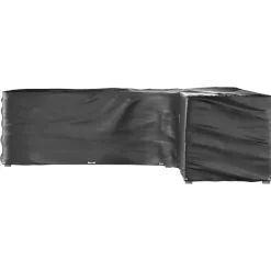 Discount FinePRICE Puutarhakalustesuoja L-muoto 12 purjerengasta 185x185x70 cm