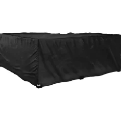 Discount FinePRICE Puutarhakalustesuoja L-muoto 12 purjerengasta 185x185x70 cm