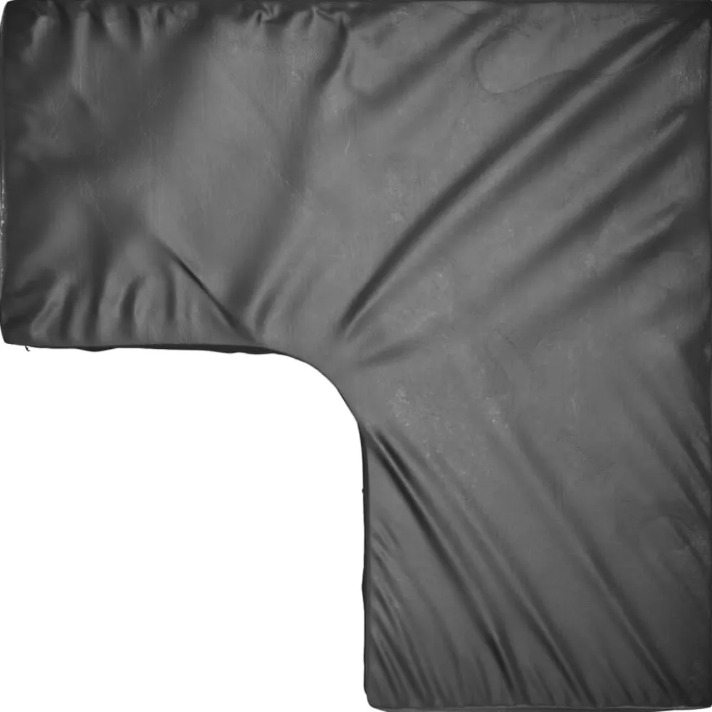 Discount FinePRICE Puutarhakalustesuoja L-muoto 12 purjerengasta 185x185x70 cm