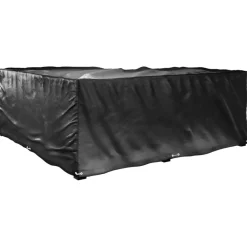 Discount FinePRICE Puutarhakalustesuoja L-muoto 12 purjerengasta 185x185x70 cm
