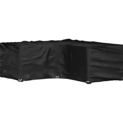 Discount FinePRICE Puutarhakalustesuoja L-muoto 12 purjerengasta 185x185x70 cm