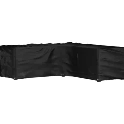 Discount FinePRICE Puutarhakalustesuoja L-muoto 12 purjerengasta 185x185x70 cm