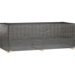 Outlet FinePRICE Puutarhakalustesuojat 2 kpl 8 purjerengasta 192x82x65 cm